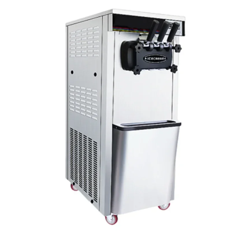 20-25L/H Ice cream machine  vertical ice cream machine small stall soft ice cream machine