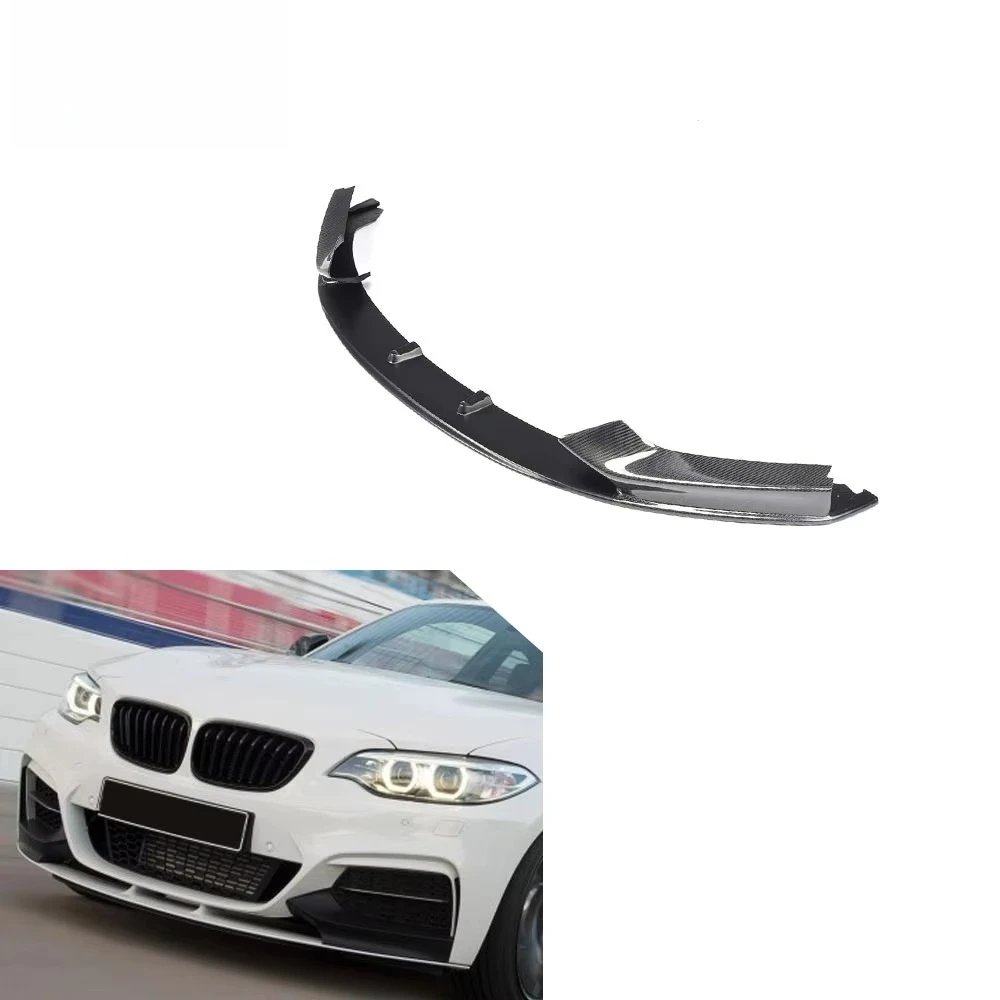 

P Style F22 M235I Half Carbon Fiber Front Diffuser Lip for B-MW