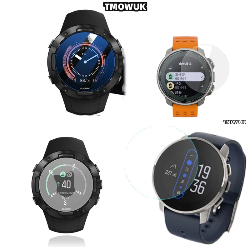 

For Suunto 5 7 9 Peak Pro Race S 45mm 49mm OCEAN Traverse Alpha Long-Lasting Tempered Glass Protector UV Coating