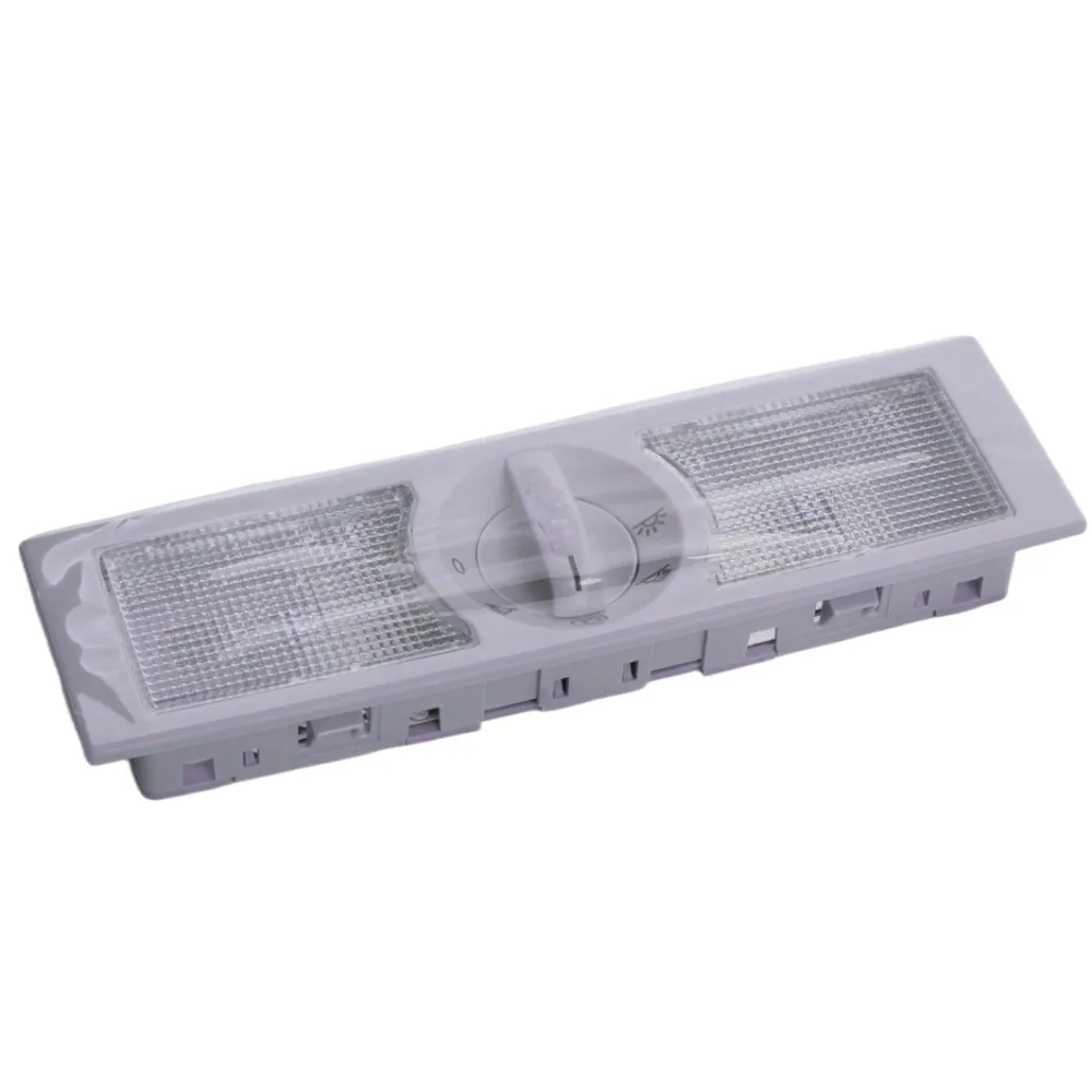 Lámpara de lectura de cúpula Interior zerocliquidación, luz gris, Beige para VW Bettle Bora Golf Passat Polo Touran Phaeton 6Q0947291 Y20