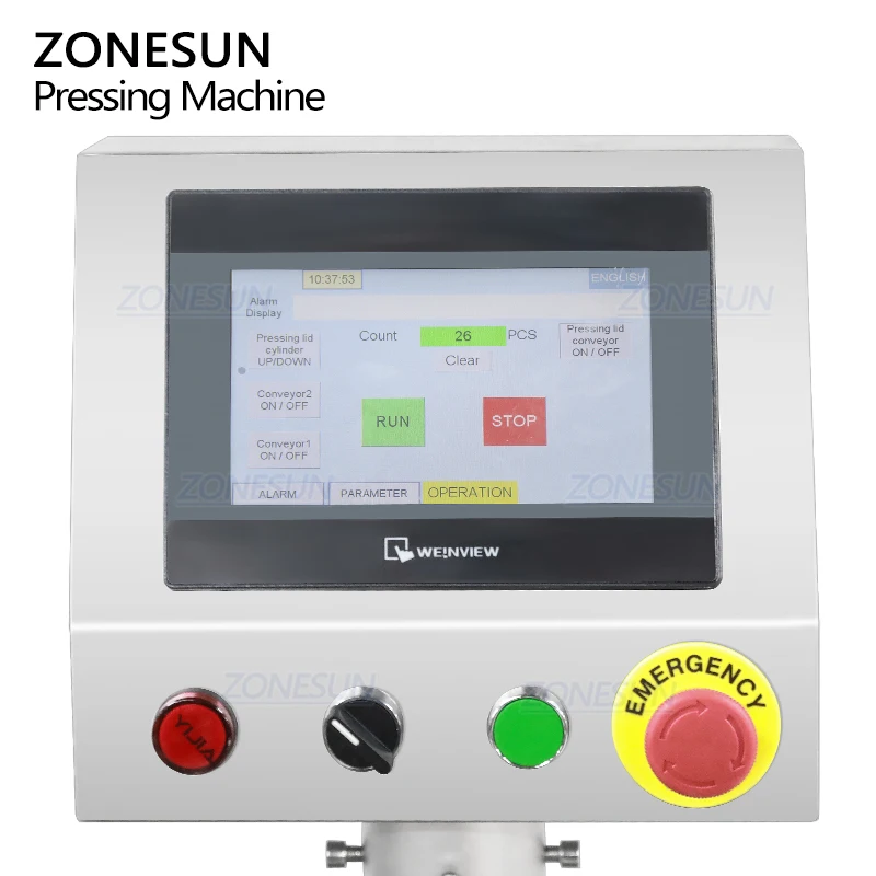 ZS-PG01 Automatic Chewing Gum Can Plastic Glass Wine Bottle Cap Pressing Capping Machine With Vibratory Bowl Feeder