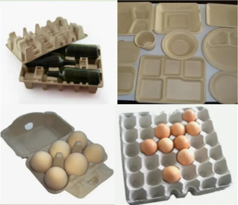 Egg Tray Making Machine 2000pcs/h Waste Paper to Egg Tray Biodegradable Packaging Maker CE Certified
