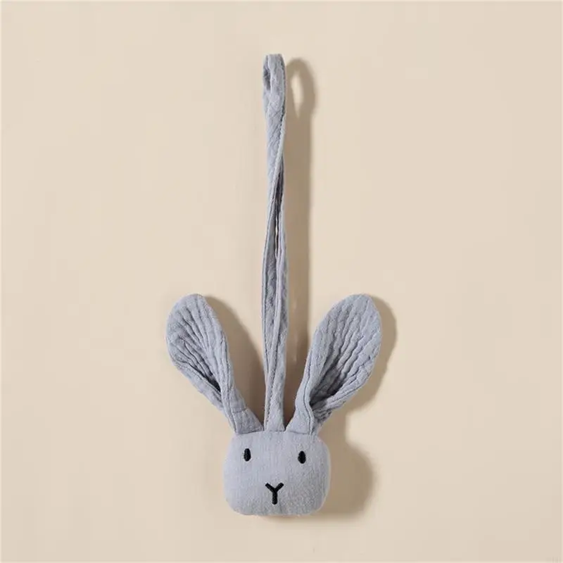 54DF Adorbale- Bunny Pendant for Baby Stroller Cotton Newborn Stroller Doll Kid Gift