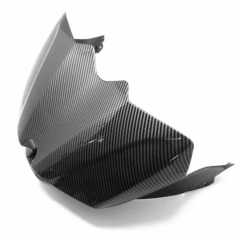 Hydro Dipped Carbon Fiber Finish Gas Tank Air Box Front Cover Fairing For YAMAHA YZF R1 YZF-R1 2007 2008