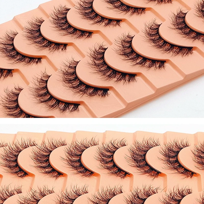 تأثير ستيريو سوبر بولب 6D طبيعي نحيف مبالغ فيه على الطراز الأوروبي الأمريكي لمكياج العيون #1