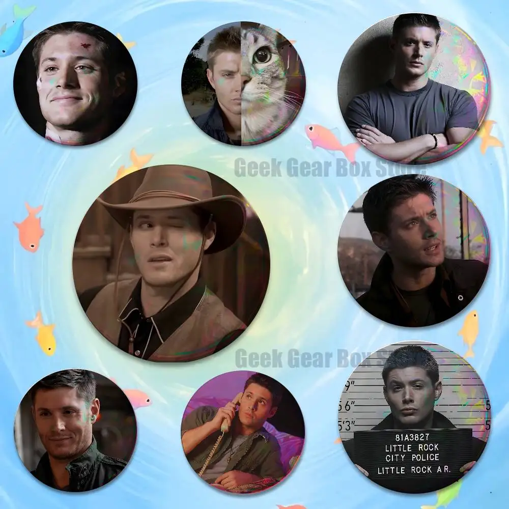 Dean Winchester S-Supernatural Cute Game Icons Pins Cartoon Character Enamel Brooch Backpack Clothing Badge Accessories Gifts