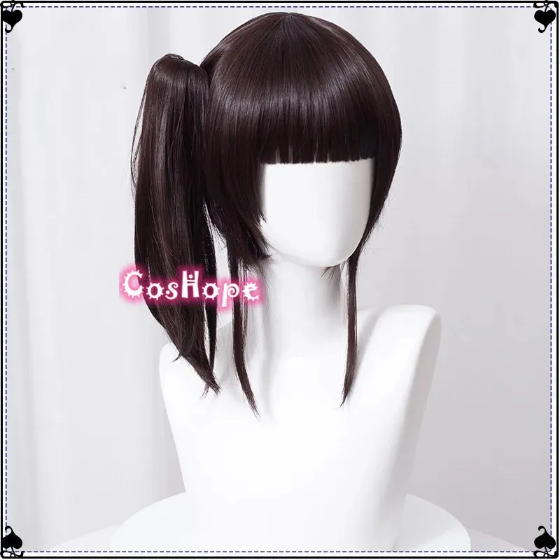 Цуюри Канао, черно-коричневый парик, аниме, термостойкие синтетические парики для косплея