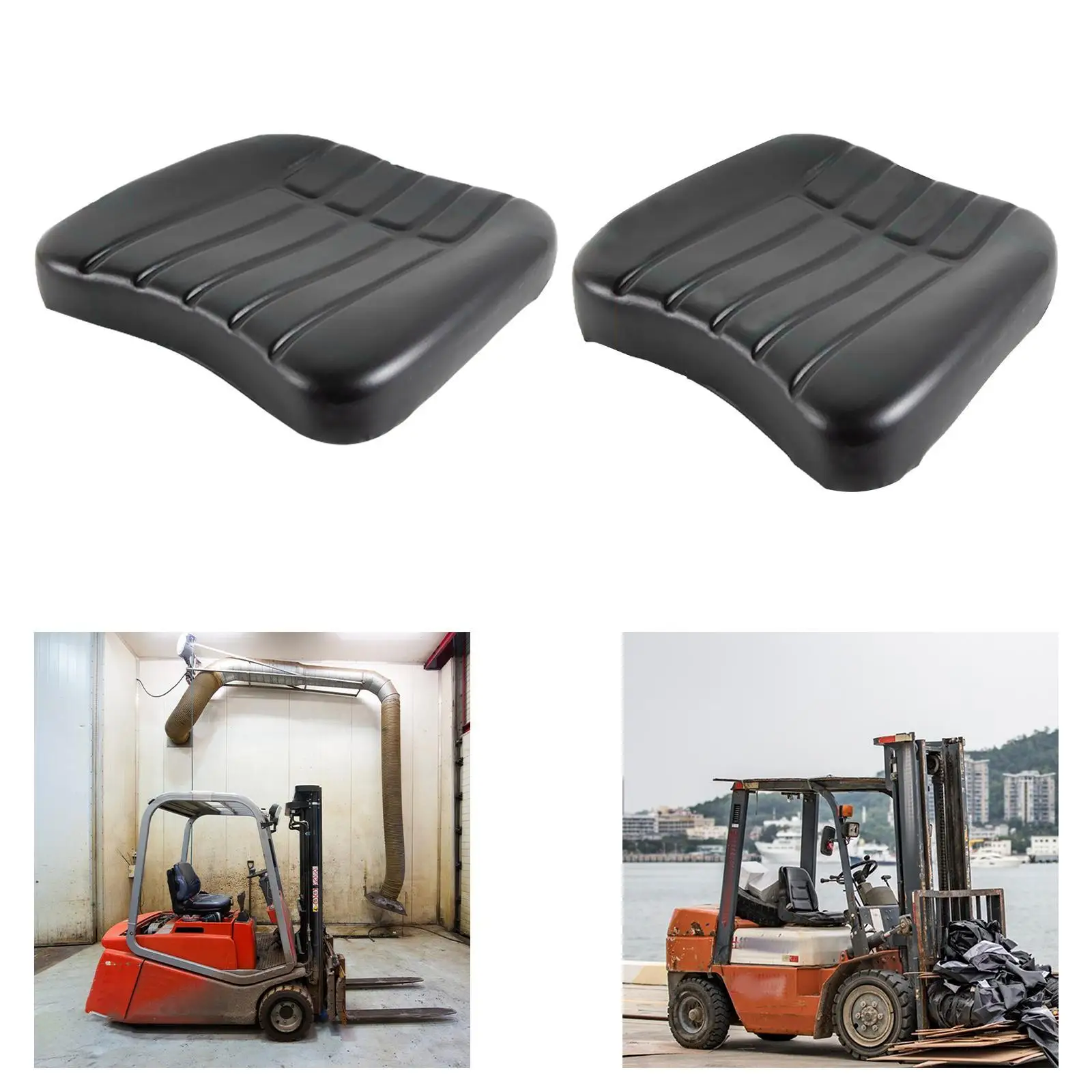 

Universal Forklift Seat Cushion Mower Tractors High Resilience Tricycle Loaders Farming Machinery Easy to Install Loader Seat