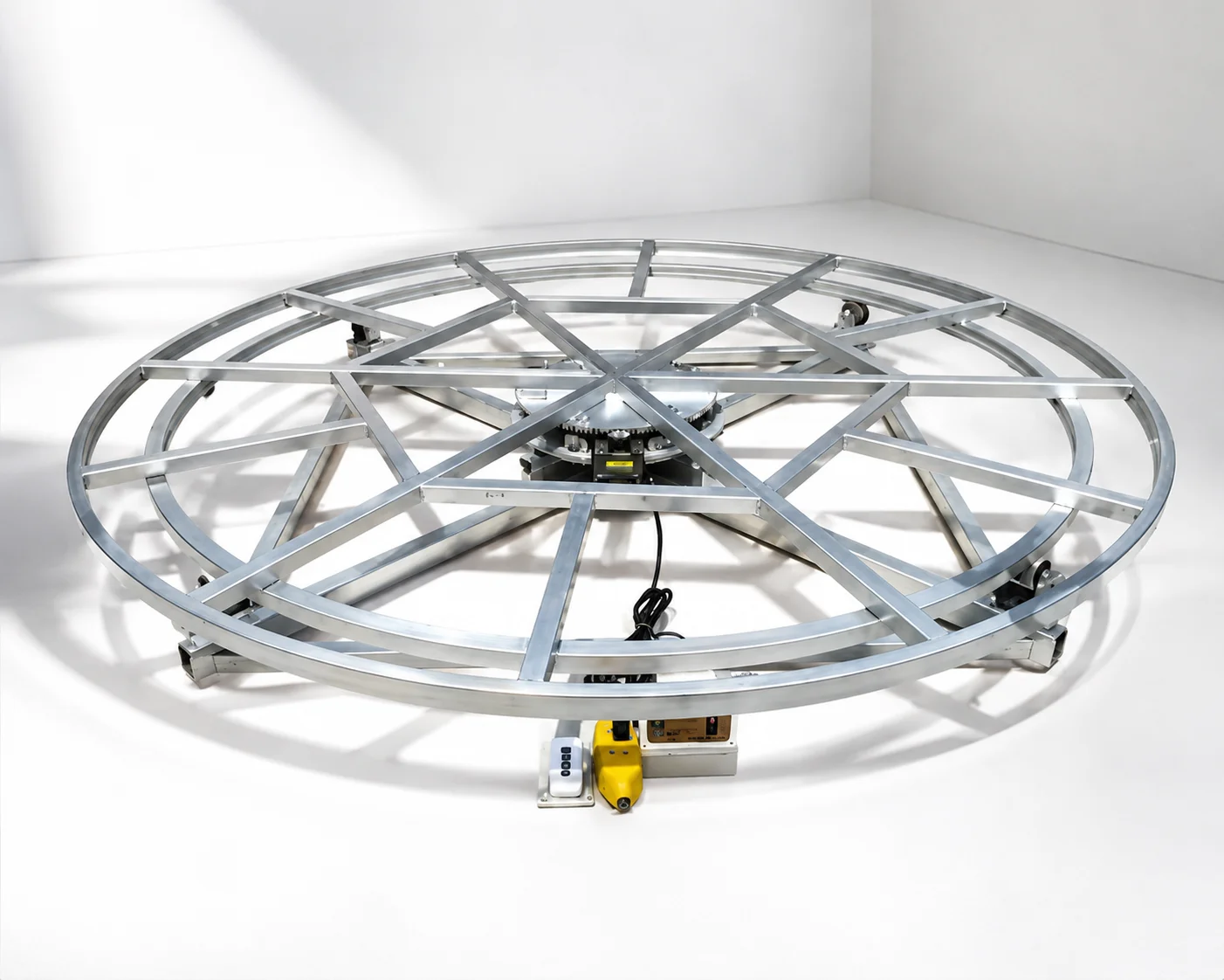 Large Diameter Rotating Display Stand Turntable, 360 Degree Rotating Base for Live Streaming Product Showcase & Photography