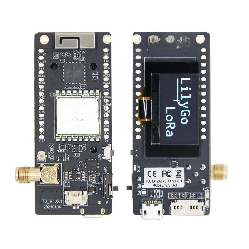 LILYGO® TTGO LoRa32 V2.1 & T3 V1.6.1 Development Board 433/868/915Mhz ESP32 LoRa 0.96 Inch OLED Bluetooth WIFI Wireless Module