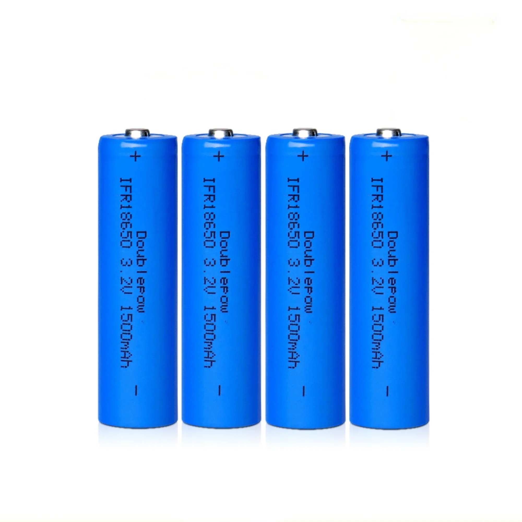 4 Stück 18650 LiFePO4-Akku 3,2 V 1500 mAh LiFePO4-Akku-Ladegerät für Taschenlampe, Schönheitsgeräte, Lautsprecher, Gamepads, Monitor, Rasierer
