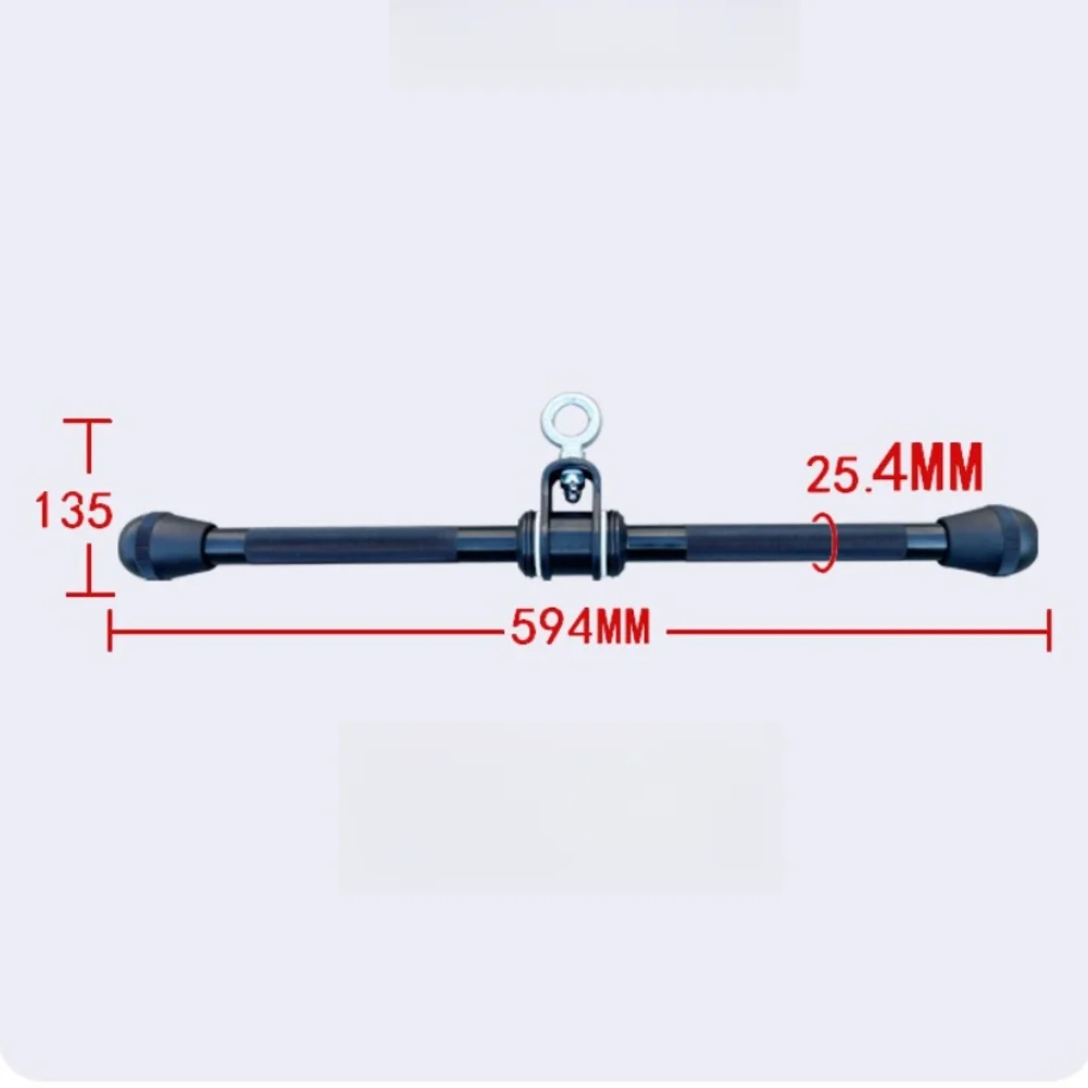 Gym Straight Bar Pulldown Handle For Home Gym Ergonomic Straight Design Precision Engineering For Lat Pulldown Machine