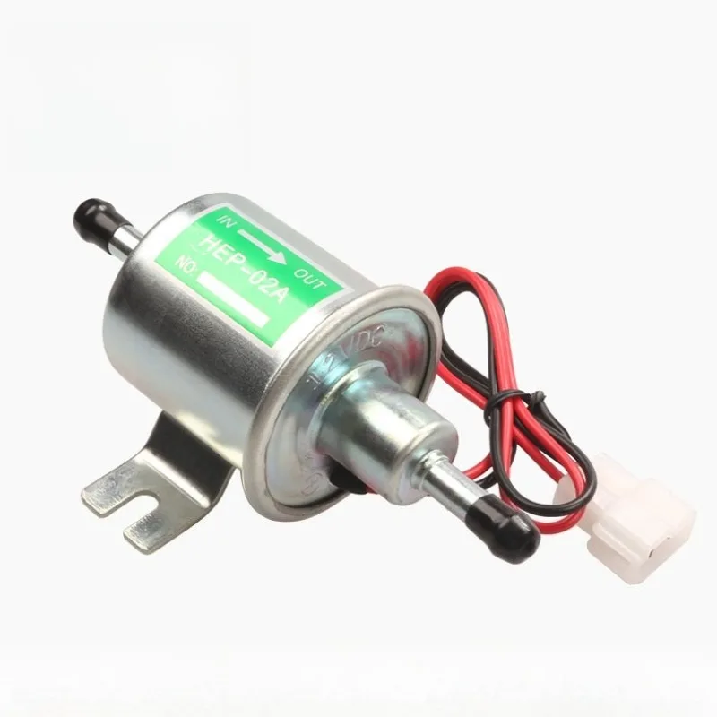 HEP-02A Electronic Fuel Pump Electronic Fuel Pump 12V/24V Electronic Pump Electronic Diesel Pump Modification Accessories