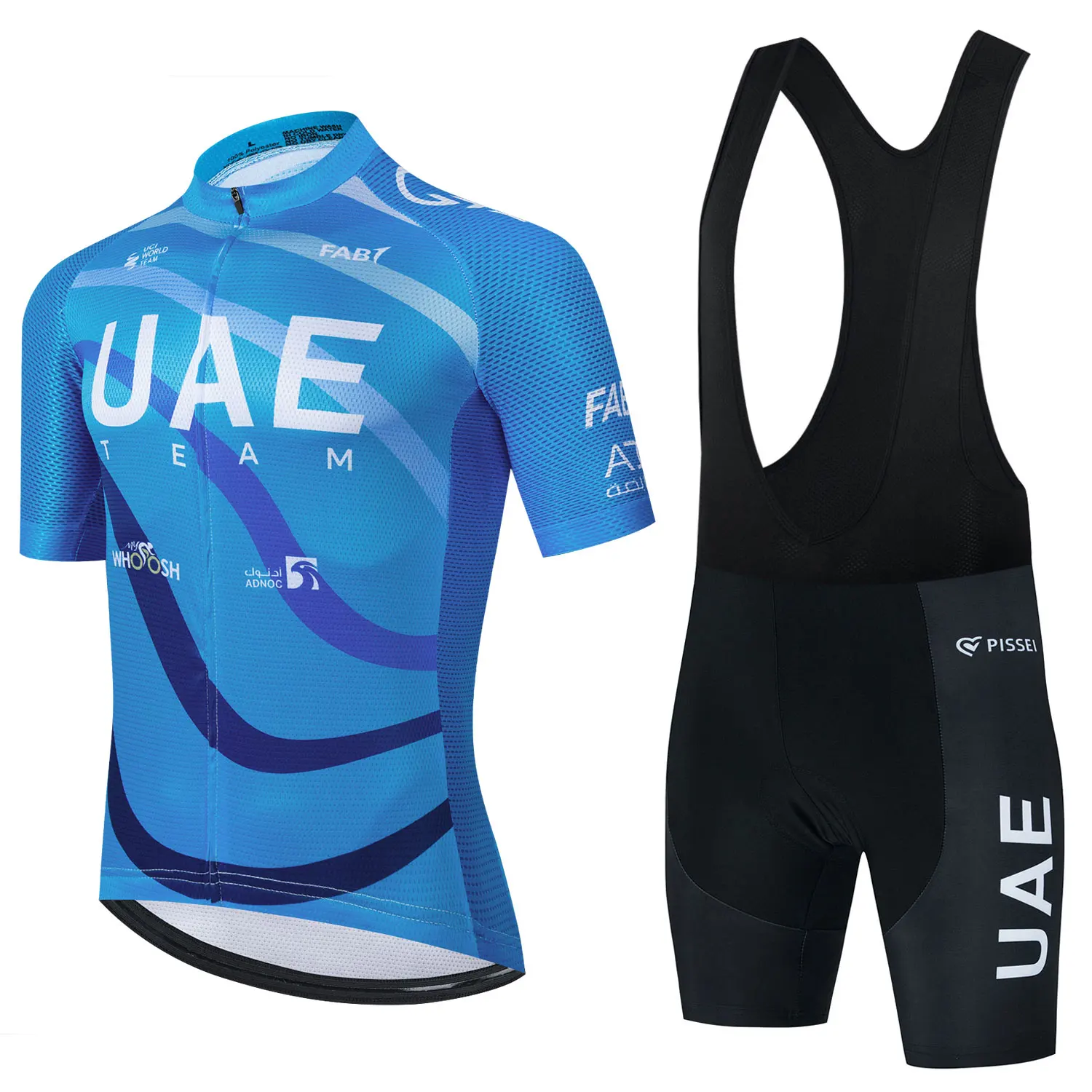 Summer 2024 Uae Team Cycling Jersey Set Man New Short Sleeve Bike Set MTB Ropa Ciclismo Racing Bicycle Shirts Maillot Clothing