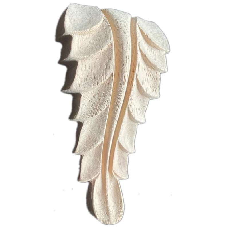 

13 см резьба по дереву, наклейка в виде углов, искусственная резная ветка, наклейка на мебель, шкаф, дверь, декоративное ремесло