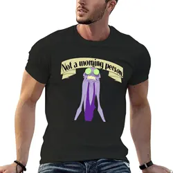 Yzma not a morning person t-shirt summer top blacks sweat t-shirt in cotone da uomo di moda coreana