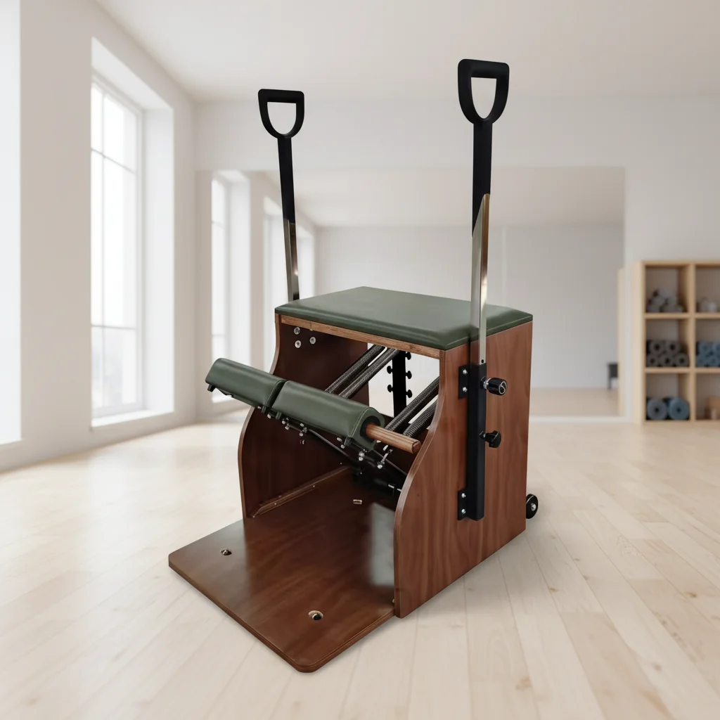 

DEREN Pilates Ladder Barrel DR-H88 Maple Wood Adjustable Portable Durable Eco-Friendly Exercise Equipment