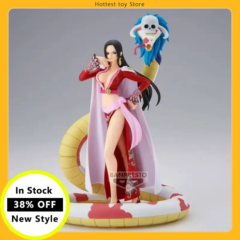

В наличии Bandai Dxf The Grandline Series Extra Boa Hancock Фигурка Аниме Цельная модель игрушки Подарки