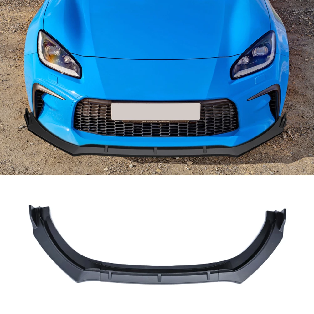 For TOYOTA ZA86 GR86 2022-2024 For Subaru BRZ 2022-2024  Car Front Bumper Lip Splitter Side Apron Body Kit Deflector Protector