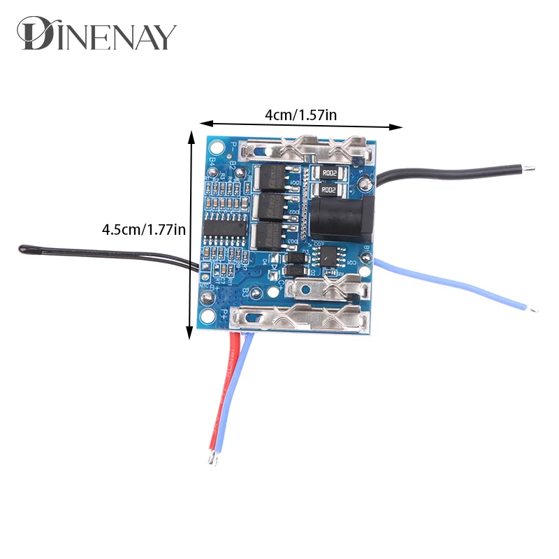 Li-ion Battery Charger Protection Board, Carregamento Protection Board, Módulo BMS para Ferramentas Elétricas, 21V, 5S, 20A