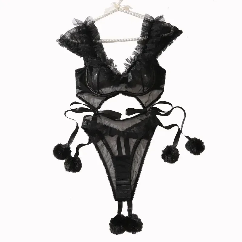 

Tornova Sexy Adult Lingeries Hot Bodysuit See Through Baby Dolls Ladies Ruffled Sissy Lingerie To Catch Daring Adult Costume New