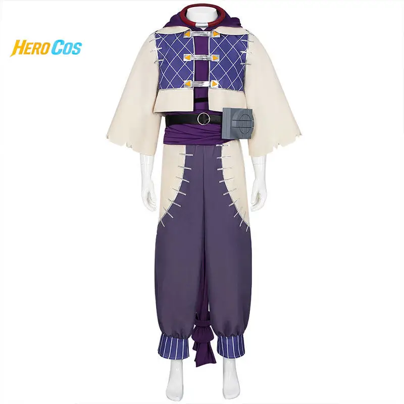 

Костюм для косплея GACHIAKUTA Jabber Wonger, полный комплект, униформа для ролевых игр, наряд для Хэллоуина, карнавала, вечеринки для мужчин HERO Cos