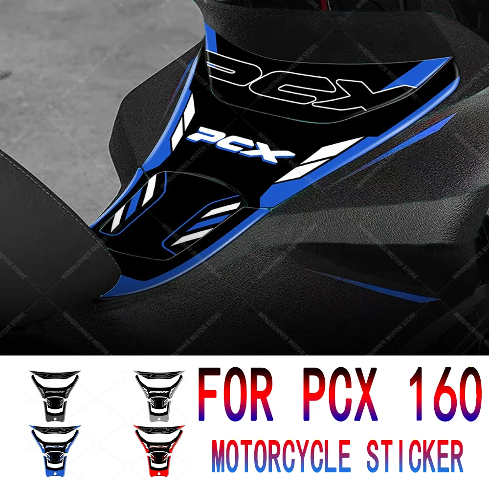 

Motorcycle Accessories Saddle Department Protection Sticker 3D Epoxy Resin Waterproof Sticker For PCX 160 2025