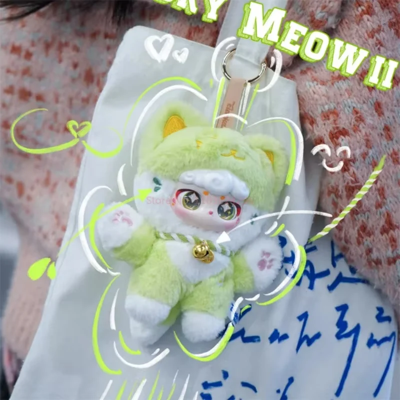 

Lucky Meow Series Blind Box Виниловая фигурка Guess Bag Fashion Play Сумка ручной работы Подвеска Girlfriend Surpresa Girls Toys Подарки