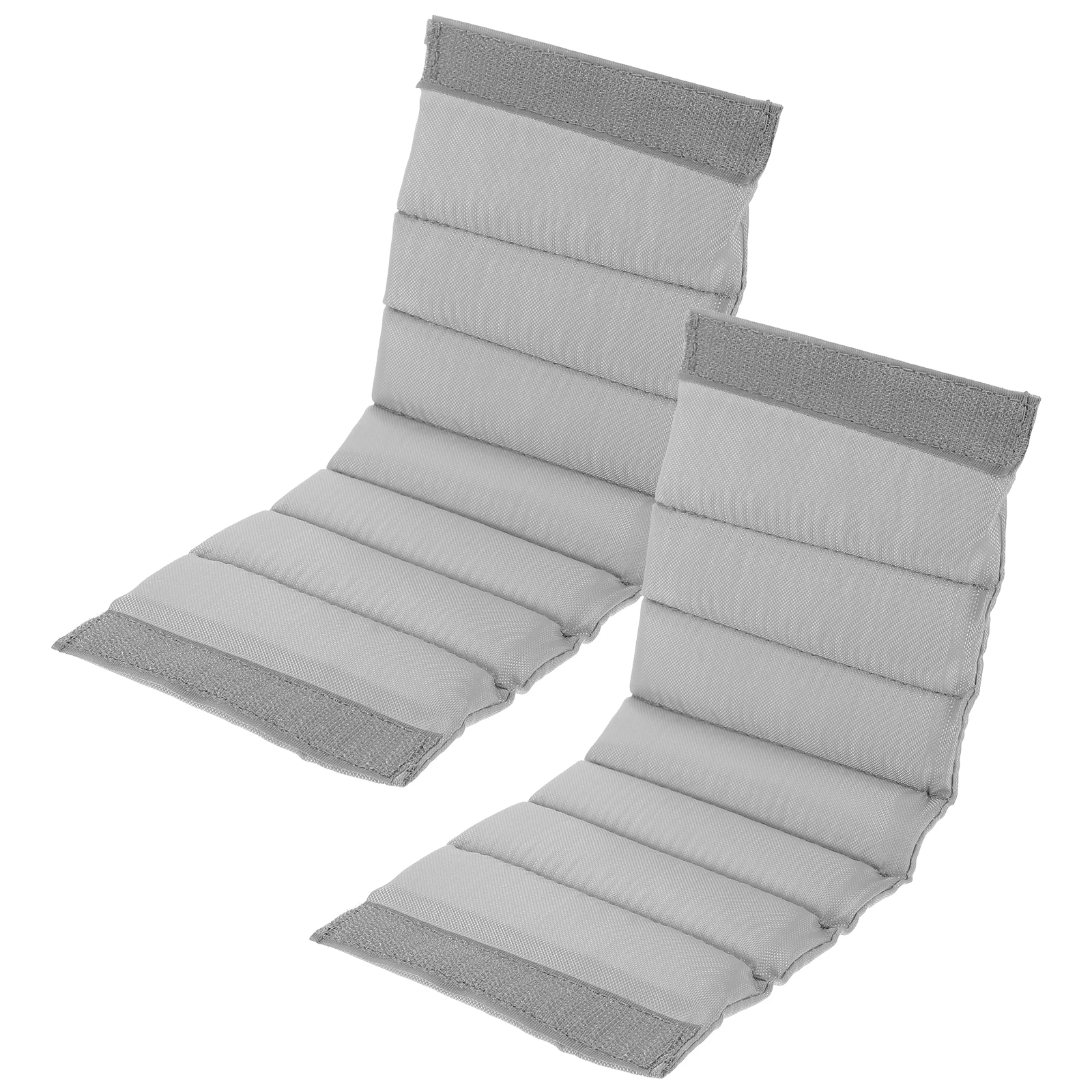 

2pcs Camera Bag Divider Grey Fiber Fleece Organizer Insert Travel Padded Dividers Portable Shock Absorbing Protection