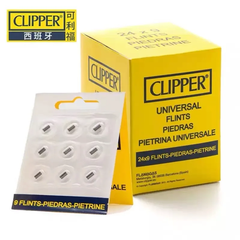 Piedra de encendido para encendedor de queroseno Clipper, paquete de 9, 2.3mm * 5mm