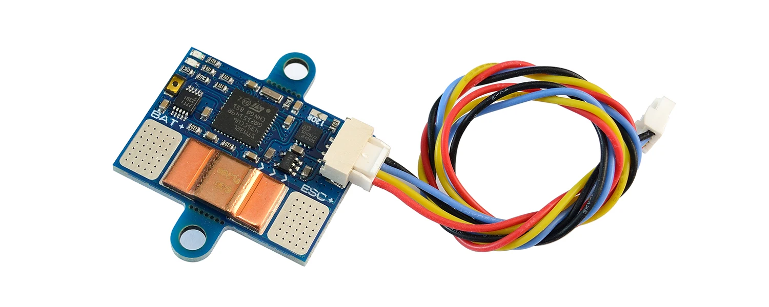 Mateksys Original CAN‑L4‑BM Battery Monitoring Module with Matching Silicone Wire Plug‑and‑Play Power Detection for FPV Quad