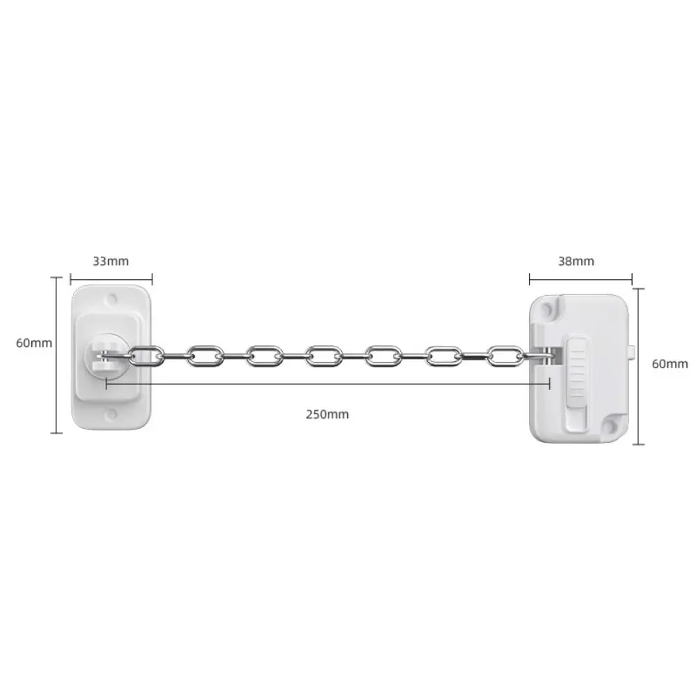 Anti-pitada Mão Safety Lock para o bebê e as crianças, No Drilling, ajustável Frigorífico Door Lock, auto-adesivo, Child Protection, Window Restrictor