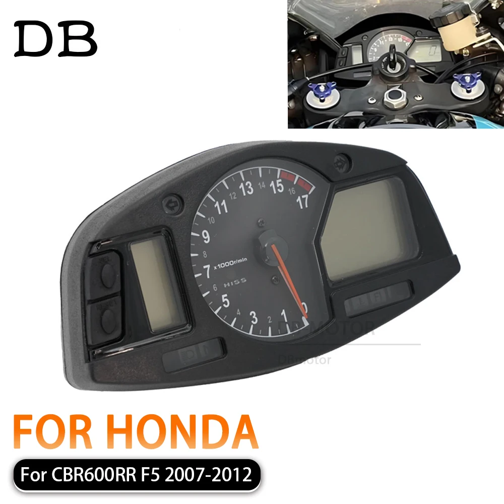 

Replacement Speedometer Tachometer Gauge Cluster For Honda CBR600RR F5 2007 - 2012 Motorcycle Instrument Assembly Odometer Parts
