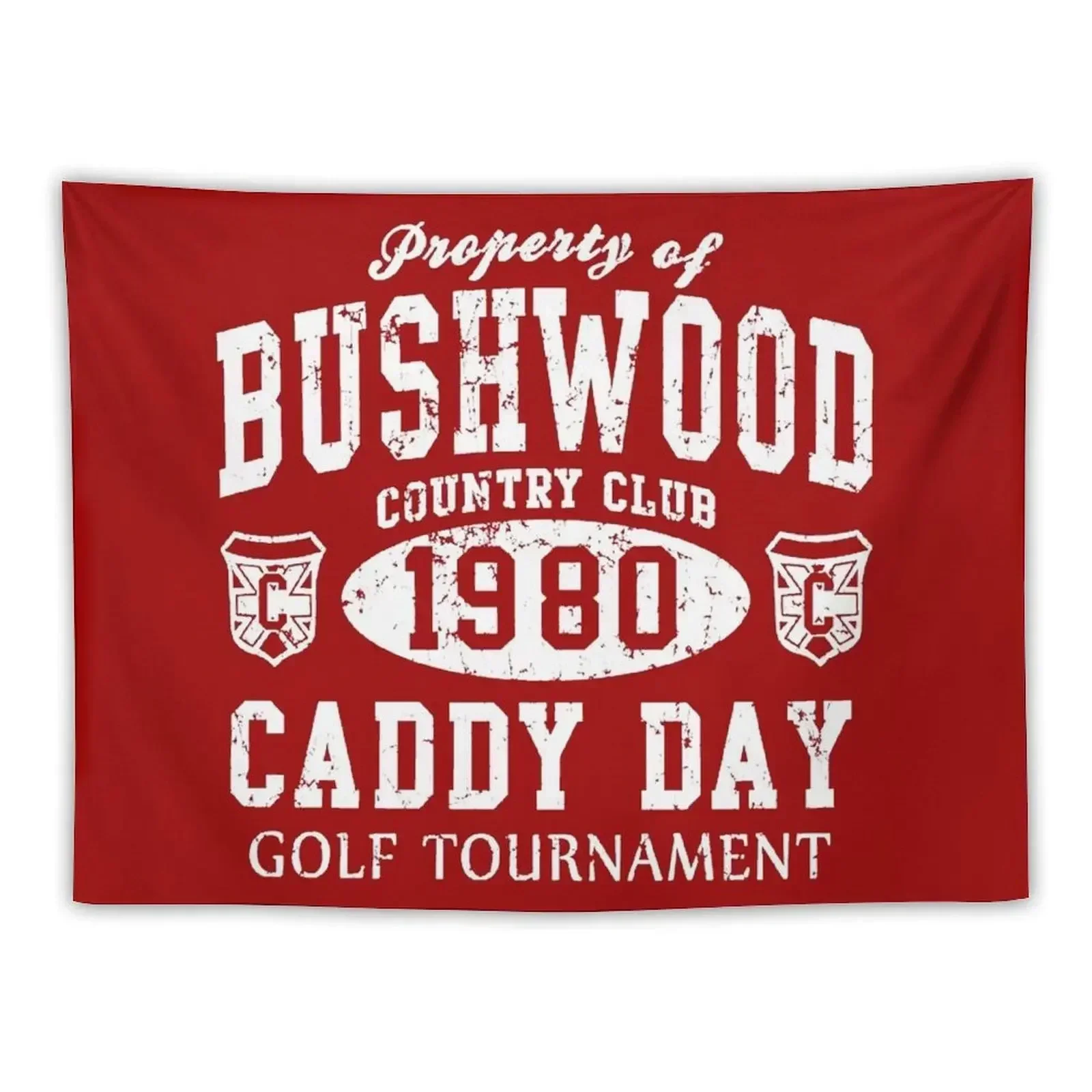 Caddyshack Bushwood Caddy Day Retro 1980 T-Shirt Tapestry Mushroom Aesthetics For Room Wall Hanging Decoration For Home Tapestry