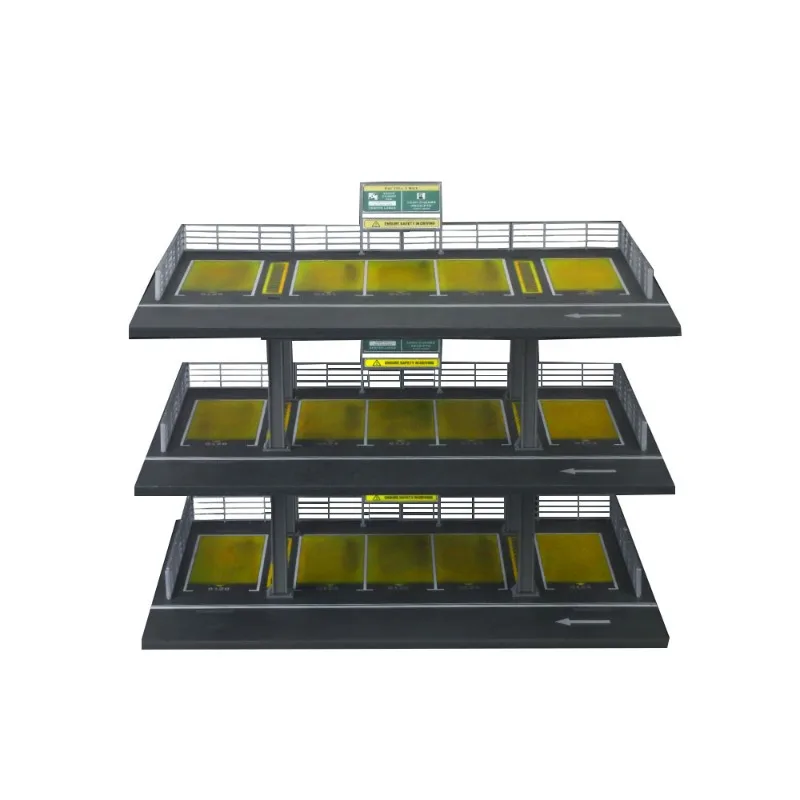 

1:64 three-story parking lot (type B) scene simulation model