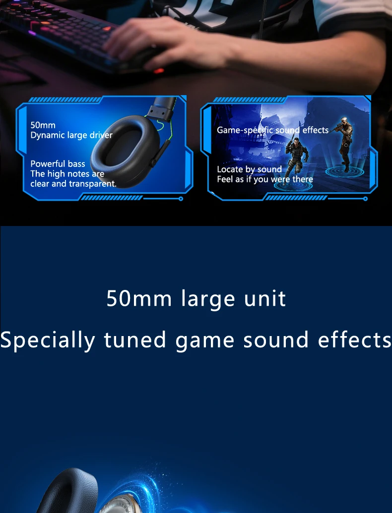 2025 Acer-Kopfhörer OHW200 7.1 Surround Sound Kabelgebundenes USB-Gaming-Headset mit Mikrofon-Geräuschunterdrückung – Gamer für PC, Laptop – Detail 6