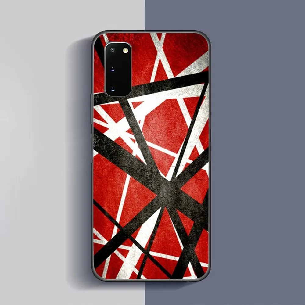 E-Eddie Van H-Halen Phone Case For Samsung Galaxy A52 A12 A51 S21 Edge S22ULTRA S23 S20LITE Plus Ultra Black Cover