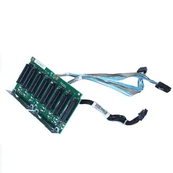 Original X3650 M3 8-disk server hard disk backplane SAS line power supply line 69Y0650