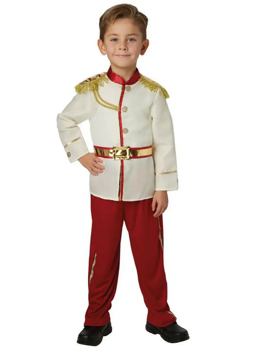 Nuovo costume da fata per bambini Haome Haome White Prince Dr up Boy loween Stage Performance Outfit