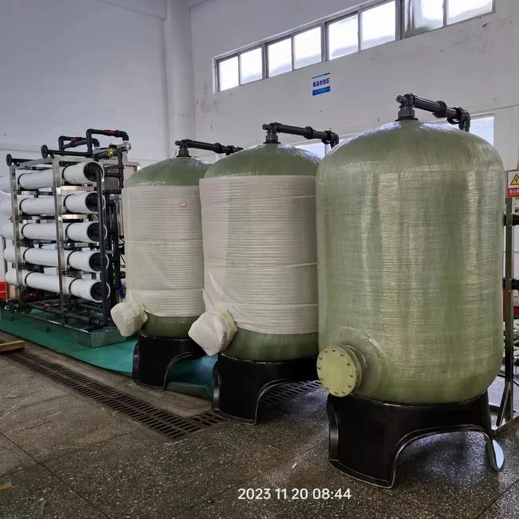 15Ton/hour brackish salty water desalination machines RO water system purification for desalination farm irrigation water maker