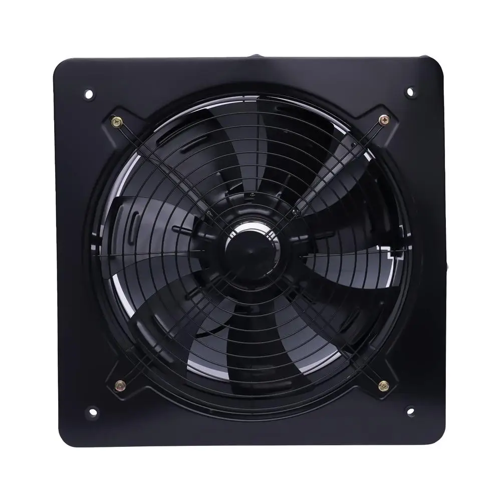 16'' Industrial Utility Blower Fan Ventilator Extractor 750W 4700CFM Axial Flow Factory Wall Mount Explosion Proof Metal Body