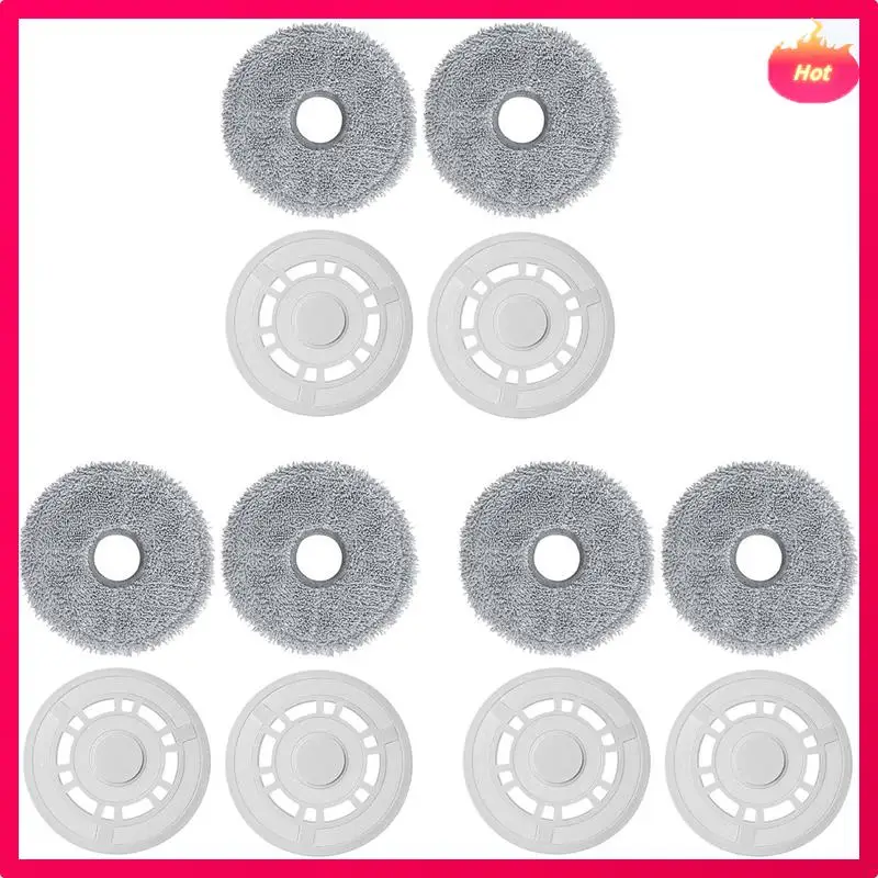 

Салфетки для швабры ABYP 6X с пластинами для швабры Dreame L10 Ultra / L10S Pro / L10S Ultra / L10S Pro Ultra / L10 Prime