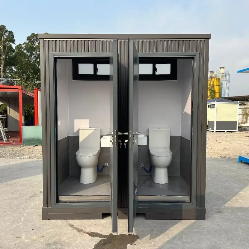 

Outdoor Simple Mobile Toilet for Construction Sites Eco-friendly Environmentally Protective for Office House