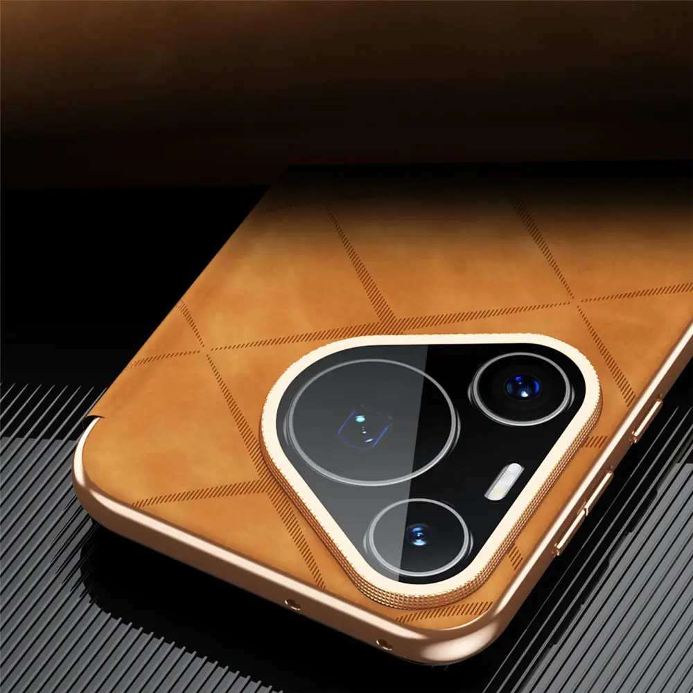 Premium PU Leather Magnetic Flip Case For Huawei Pura 70 80 Pro 80 Ultra Business Full Cover