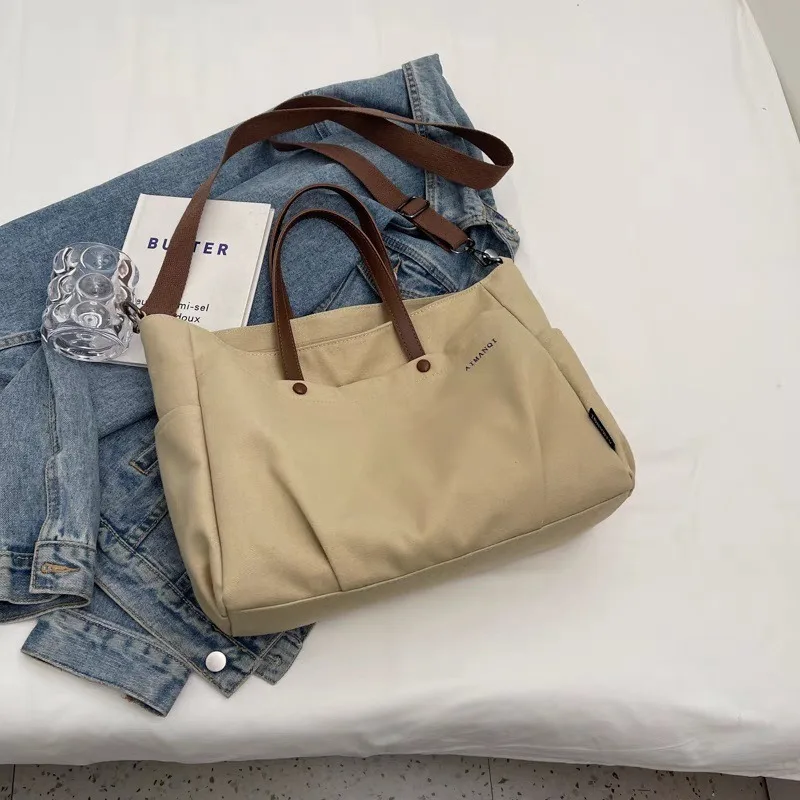 

Casual Large Capacity Bag Women's 2024 New Versatile Crossbody Bag Commuter One Shoulder Tote Bag