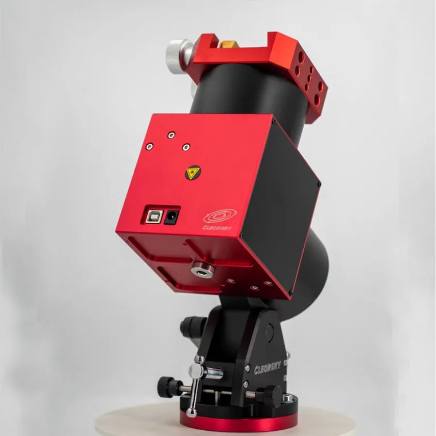 ST17 خط الاستواء التوافقي السماوي الشفاف، الحد الميكانيكي/صندوق تخزين متناسق استوائي محمول صفر ميكانيكي