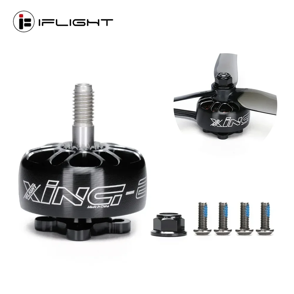 iFlight XING E Pro 2207 1800KV 6S /2450KV 2750KV 4S محرك بدون فرشاة متوافق مع المروحة 5 بوصة لأجزاء طائرة السباق بدون طيار RC FPV