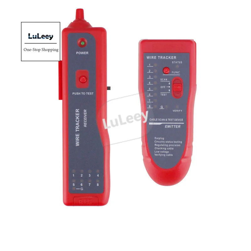 POE Network Line Selector Network Cable Tester POE Live Test Locator Anti-Anti-Interference Wire Detector Wire Detector