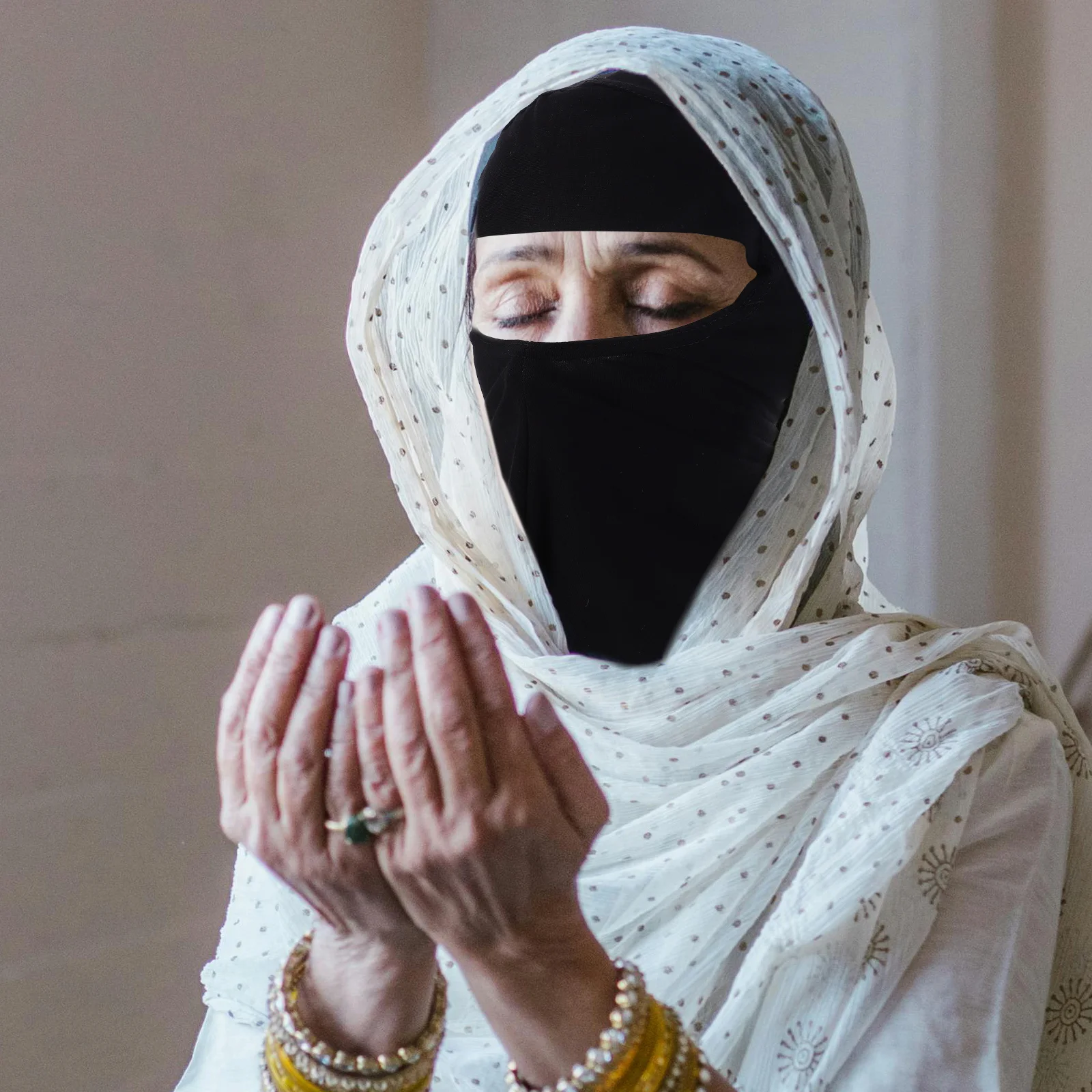 

Muslim Hijab Cap Solid Black Full Cover Inner Hijab Adjustable Lightweight Breathable Modal Fabric Seamless Stretchable