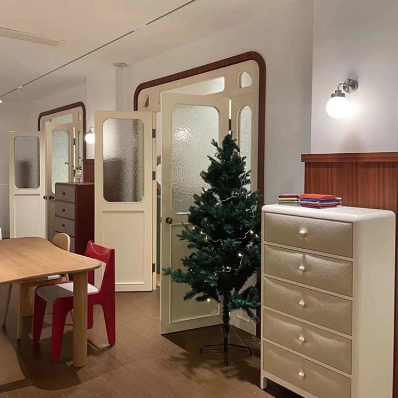 

Cabinet simple chest of drawers ash wood